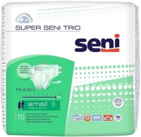 SUPER SENI 1 Trio Small (8*,10 шт) Подгузники для взрослых   (55-80 см)  { 91691 } 