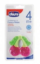 CHICCO Fresh Relax Прорезыватель-игрушка  "Вишня", 4 мес+   { 86843 } 