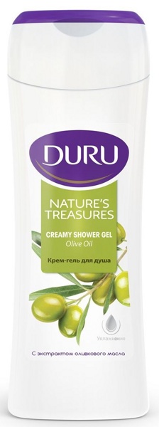 Duru Natures Treasures  Оливковое масло Гель для душа 250 мл., Турция  { 79244 }