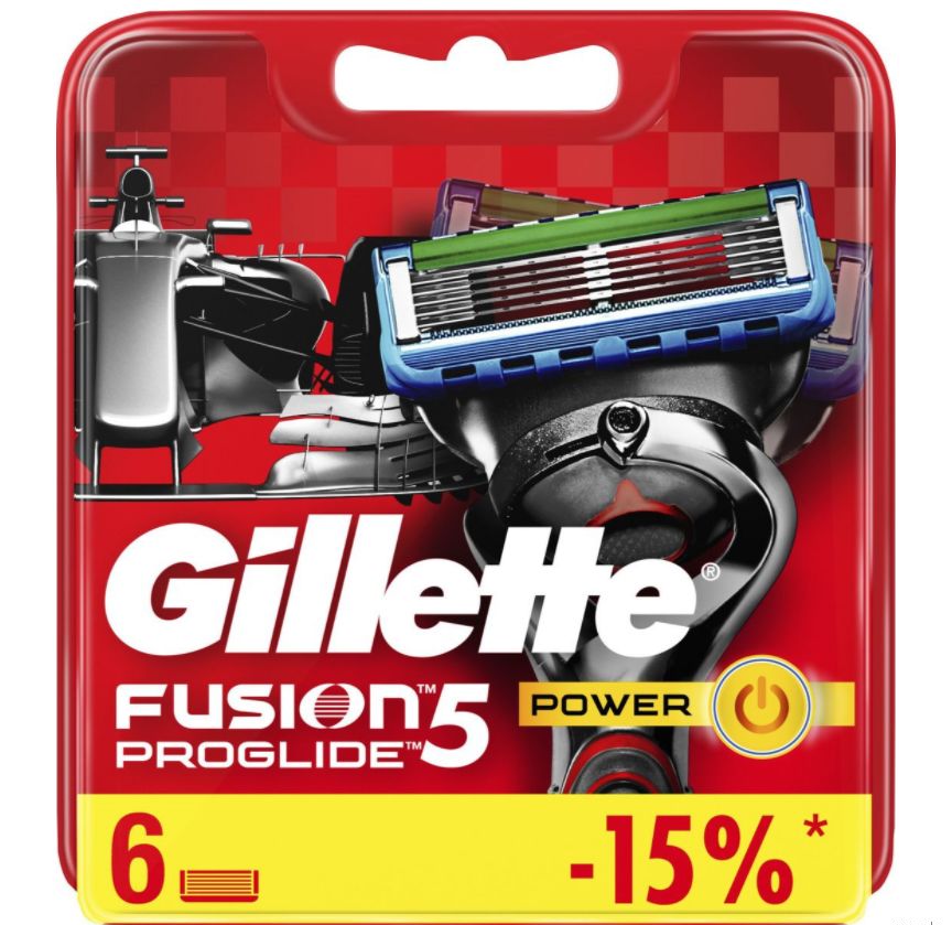 GILLETTE FUSION ProGlide POWER    6  ,    { 10047 }