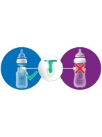 AVENT  Anti-colic  Набор бутылочек для кормл. c клапаном AirFree 125 мл и 260 мл SCF813/14 { 53046 }