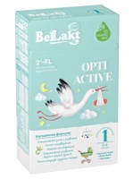 BELLAKT OPTI ACTIVE 1  смесь сух. молочная, карт. уп. 800 гр. от 0 до 6 мес.  { 34355 }   НОВИНКА!!!!