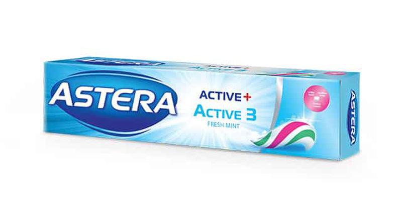 ASTERA  Active 3  Зубная паста 100 мл, Болгария  { 15297 }