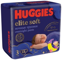 Huggies Elit Soft Overnites  3  6-11     (23 ) -  { 48159 }      