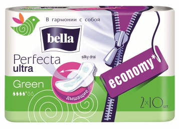   BELLA Perfecta GREEN Deo fresh  ( 10+10 ) { 11239 }