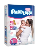 PADDLERS BABY  1   Newborn  3-6 кг  ( 48 шт.)  Подгузники, Турция  { 30179 }    