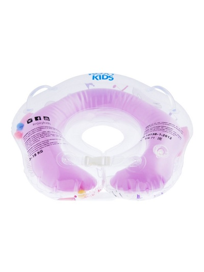 FLIPPER ROXY-KIDS Надувной круг на шею для купания,  с погремушкой, 0+   { 21293 }  