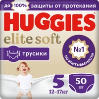 Huggies  Elit Soft 5  12-17   (50 )   -   { 49361 }   