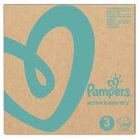 Pampers Active Baby-Dry 3 Midi (6-10 кг) 208 шт Giant Pack  подгузники, Россия  { 72518 } СКИДКА 3% НЕ ДЕЙСТВУЕТ