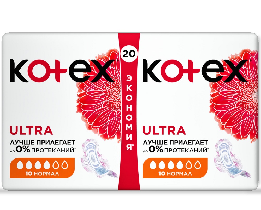   KOTEX Ultra Normal ( .)  (20 ) 4*,       { 42638 }    
