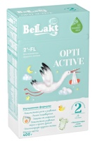 BELLAKT OPTI ACTIVE 2  смесь сух. молочная, карт. уп. 400 гр. от 6 до 12 мес.  { 34119 }      НОВИНКА!!!!