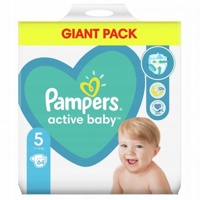 Pampers 5     Giant Pack  Junior   11-16    ( 64 ) ,   { 49974 }     