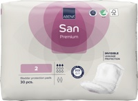 ABENA San 2 Premium 3*  Прокладки впитывающие урологические, 30 шт, Дания  { 00489 }