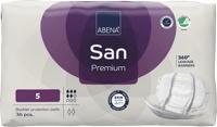 ABENA San 5 Premium 5*  Прокладки впитывающие урологические, 36 шт, Дания  { 00564 }