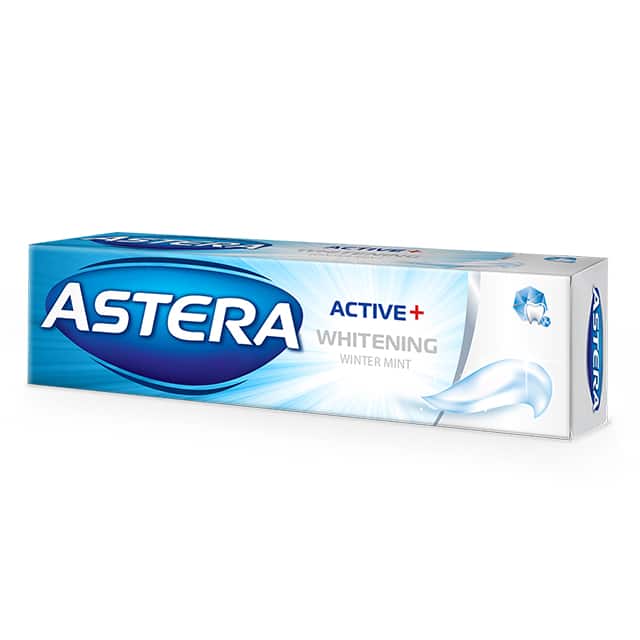 ASTERA  Active + Whitening  Зубная паста 100 мл, Болгария  { 11282 }