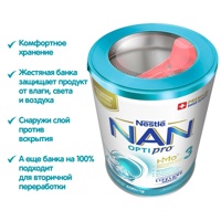 Nestle NAN 3 Optipro сух. мол. смесь (400 г)  с 12 мес., с бифидо- и лактобактериями   { 76175 } 