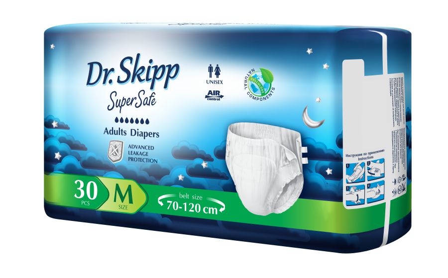 DR. SKIPP SUPER SAFE  2 Medium (7*, 30 )    (70-120 )   { 31385 }   !!!