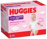 Huggies  -  5   Girl    12-17  (140 )  { 90158 } 