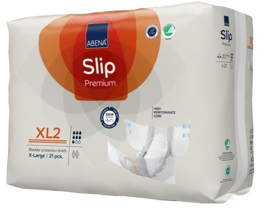 ABENA Slip Premium XL2 Extra Large(7*,21 шт ) Подгузники впитывающие для взр.( 130-170 см) { 00281 }