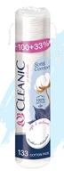 CLEANIC Soft and Comfort  Ватные косметич. диски  ( 100 + 33 шт) , Польша   { 12856 }  