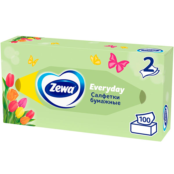 ZEWA  Everyday    2-   100 ,    { 43464 }