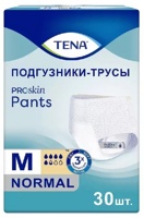TENA PANTS Normal 2 Medium (5,5*, 30 шт) Подгузники-трусики для взрослых (80-110 см),Польша { 50611 }