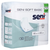 Seni Soft BASIC (60 x 90) одноразовые впитывающие пеленки 30 шт., Польша   { 98522 }   { 92315 }  