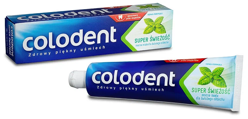 Зубная паста COLODENT Супер свежесть с фтором 100 мл, Польша { 88866 }