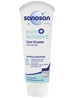 Sanosan Pure + Sensitive   Крем для ухода за чувствительной кожей 100 мл.  , Германия   { 91949 }   