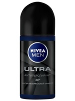 NIVEA MEN ULTRA  антиперспирант ролик 50 мл, Германия/Россия   { 94634 } 