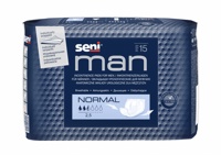 Seni Men Normal  2.5*  Прокладки впитывающие урологические для мужчин  ( 15 шт ), Польша   { 94784 }