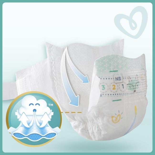 Pampers Premium Care 3 Midi 6-10  ( 74 x 2 = 148  ) ,  { 04651 }