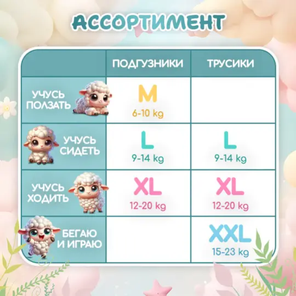 LU-LU  Baby Pants  6  XXL  15 - 23 кг  (40 шт) подгузники-трусики, Китай{ 00398 }  фото-8