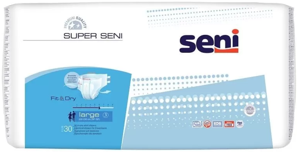 SUPER SENI 3 Large (6*, 30 )    (100-150 ),   { 07390 }{ 91417}
