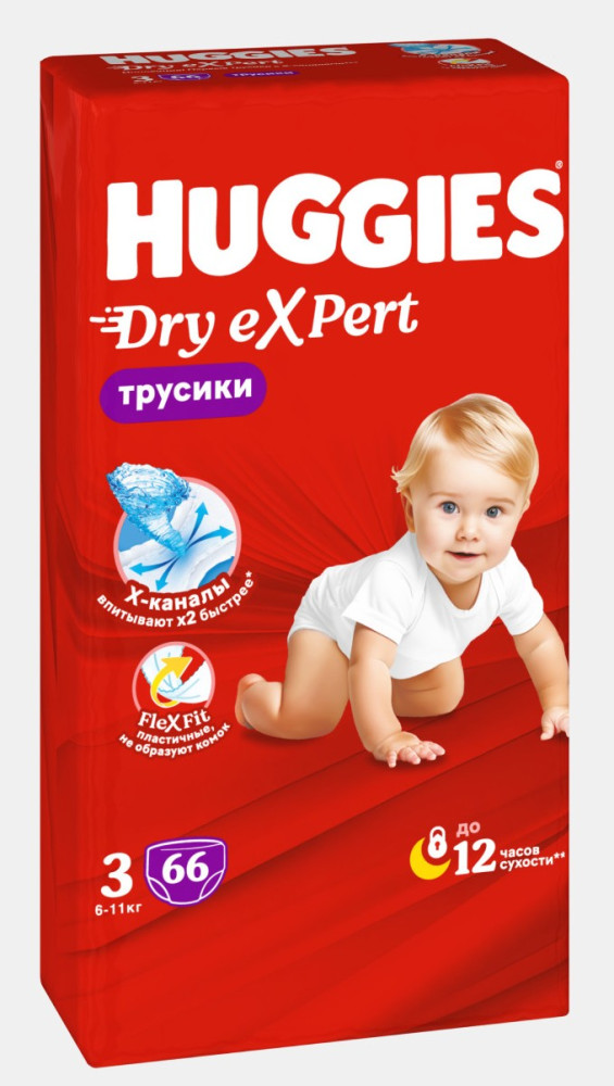 Huggies Dry Expert 3 6-11 кг ( 66 шт ) Подгузники-трусики впитывающие { 91544 } Huggies Dry Expert 3 6-11 кг ( 66 шт ) Подгузники-трусики впитывающие { 91544 }