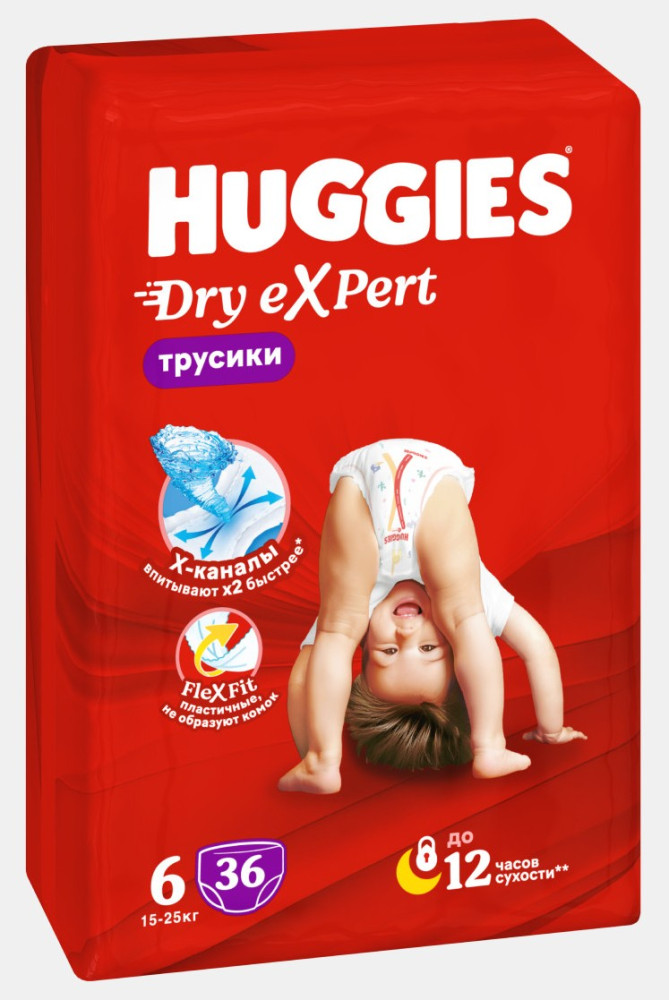 Huggies Dry Expert 6  15-25    ( 36  )  -  { 91575 }
