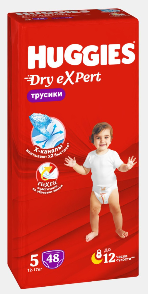 Huggies Dry Expert 5 12-17 кг ( 48 шт ) Подгузники-трусики впитывающие { 91568 } Huggies Dry Expert 5 12-17 кг ( 48 шт ) Подгузники-трусики впитывающие { 91568 }