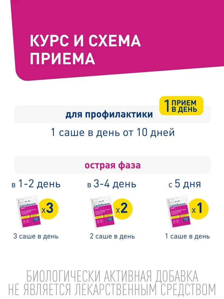 LACTOFLORENE  ЦИСТ БАД к пище   ( 20 пак. х 4 гр.) , Италия   { 13179 }  фото-6