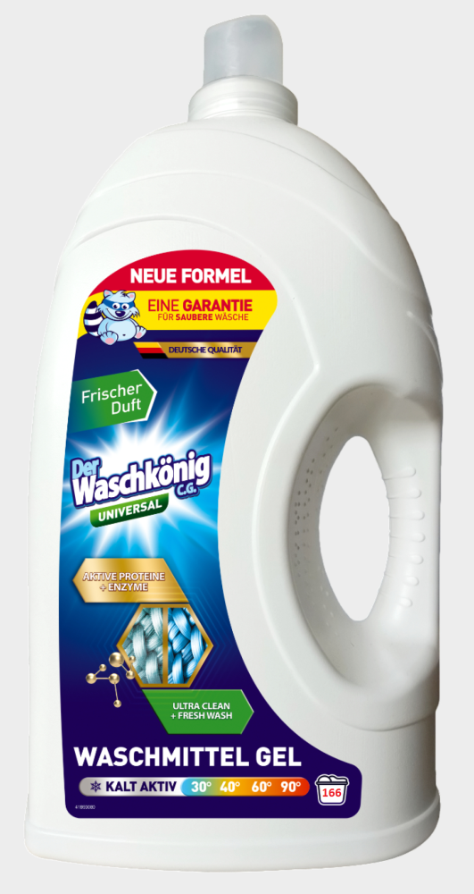 Der Waschkonig C.G. Universal Гель для  стирки 5 л / 166 стирок  , Германия   { 34601 } - фото1