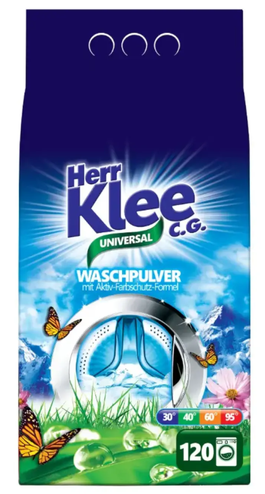 Herr Klee C.G. Universal Стиральный порошок 10 кг/ 120 стирок  , Германия   { 50058 } - фото1
