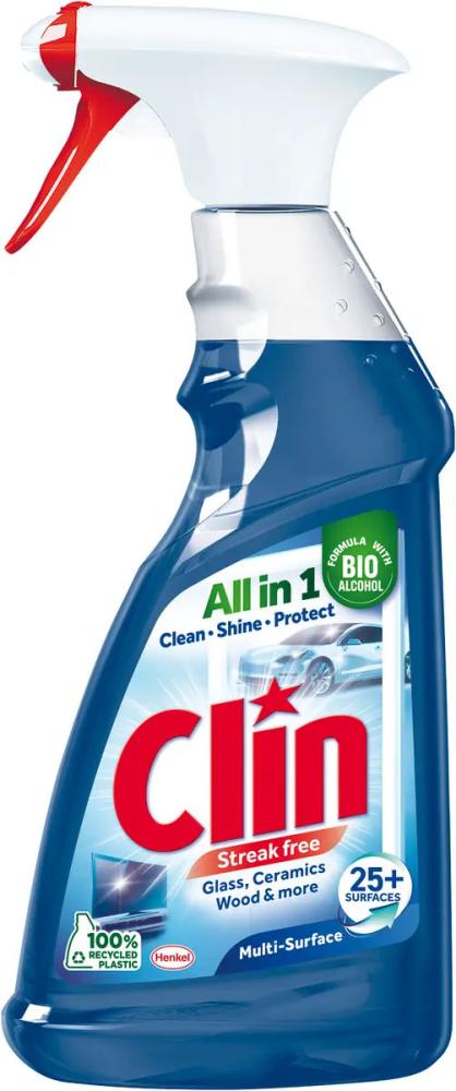 CLIN  Multi-surface Средство для мытья стекол и окон и других поверхностей, 500 мл, Австрия { 66484 } - фото1