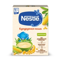 Каша безмолочная Nestle  "Кукурузная"с бифидобакт. (с 5 мес.), 200 г. { 31429 }