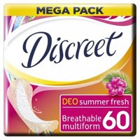 Прокладки ежедневные DISCREET Multiform  Deo Summer Fresh  (60 шт) { 62236 }
