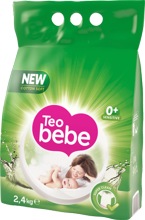 TEO BEBE Sensitive Green Automat  стир. порошок для чувствительной кожи (2,4 кг), Болгария { 20629 }
