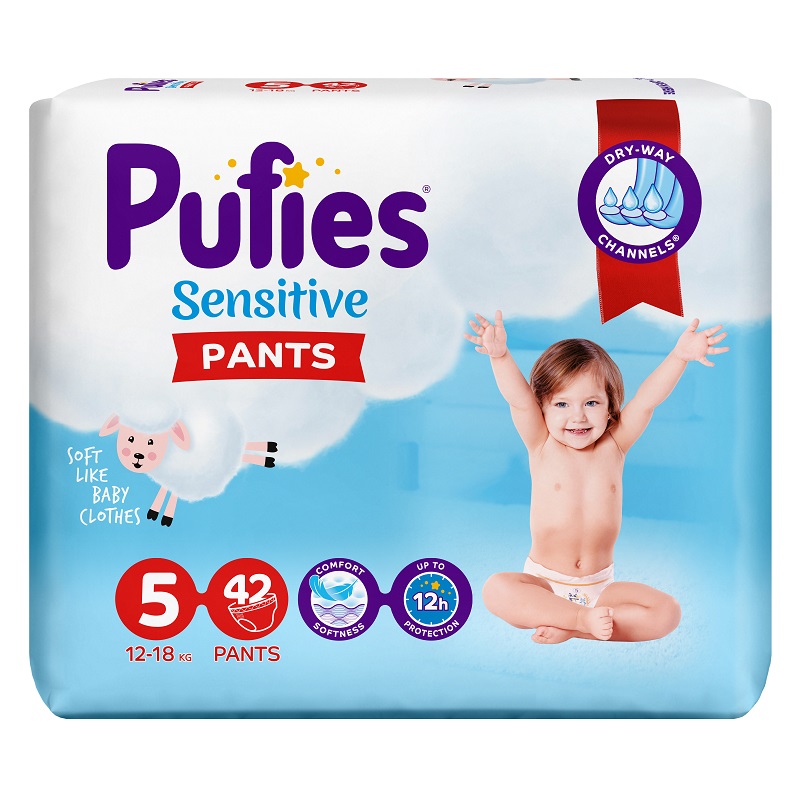 Pufies Sensitive 5 Junior 12-17     (42 )  - { 35234 }