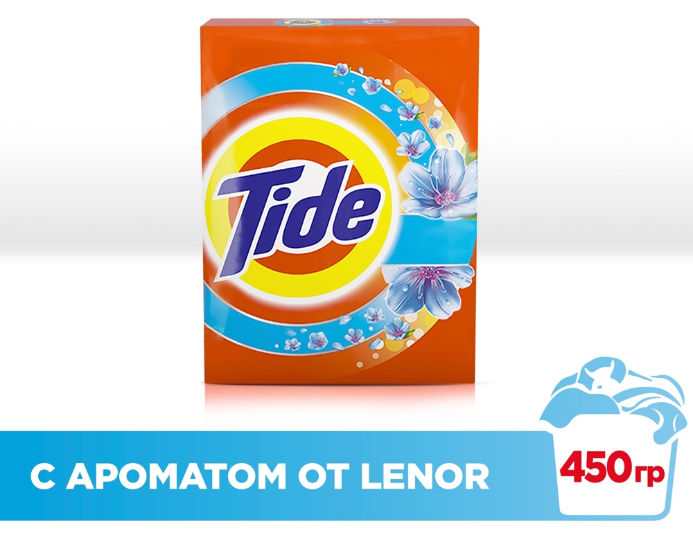 TIDE Automat Lenor touch of scent   450 .,  { 03741 }