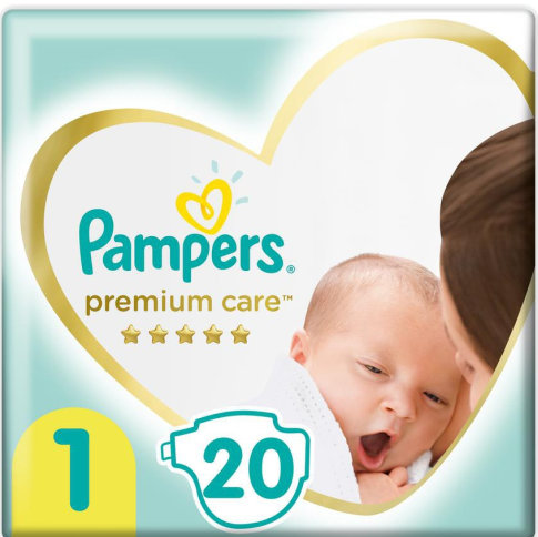 Pampers Premium Care 1 Newborn (2-5 ) 20  ,  { 04507 } 