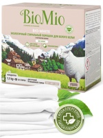 BioMio  Стиральный порошок д/белого белья  экологичный  1,5 кг Дания { 04666 }