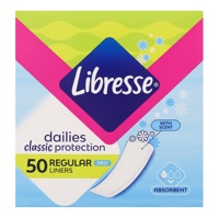 Libresse Classic Regular  ежедневные гигиенич. прокладки   (50 шт)    { 57093 }