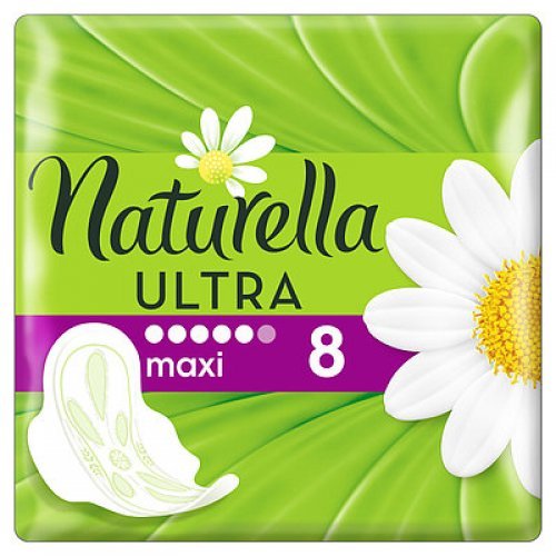 Гигиенические прокладки Naturella Camomile Ultra Maxi 8 шт  { 25099 }